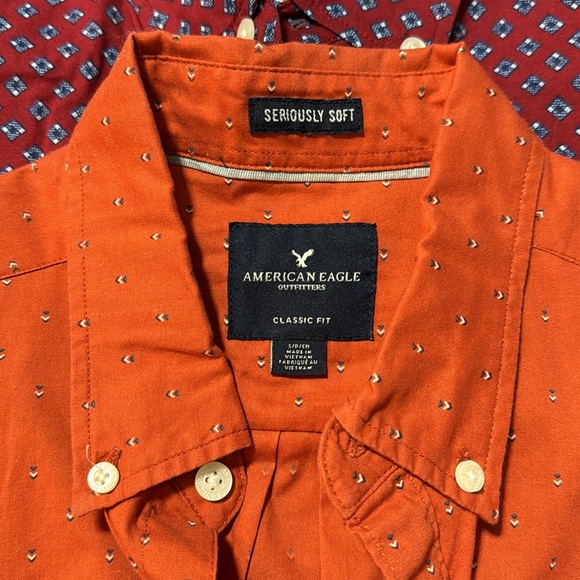 American Eagle Button Down Long Sleeve Shirts - Picture 4 of 7